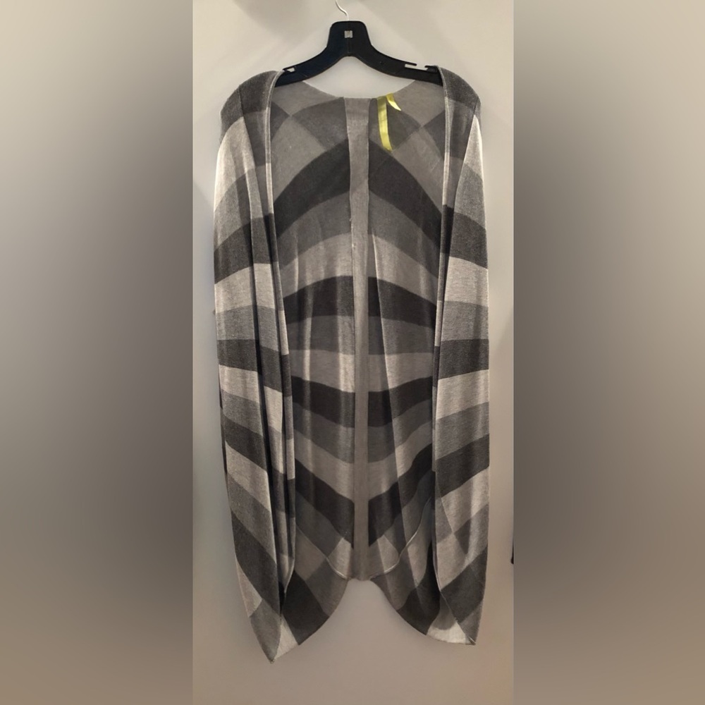 Green Dragon Long, Lightweight, Gray and Charcoal Knit vest